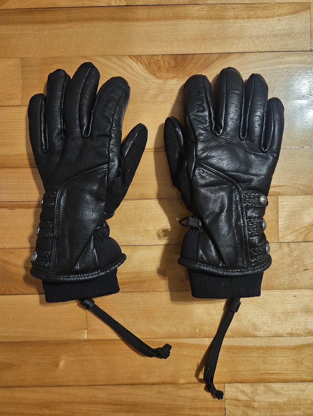 Burton Dryride Leather Gloves Women's Size L